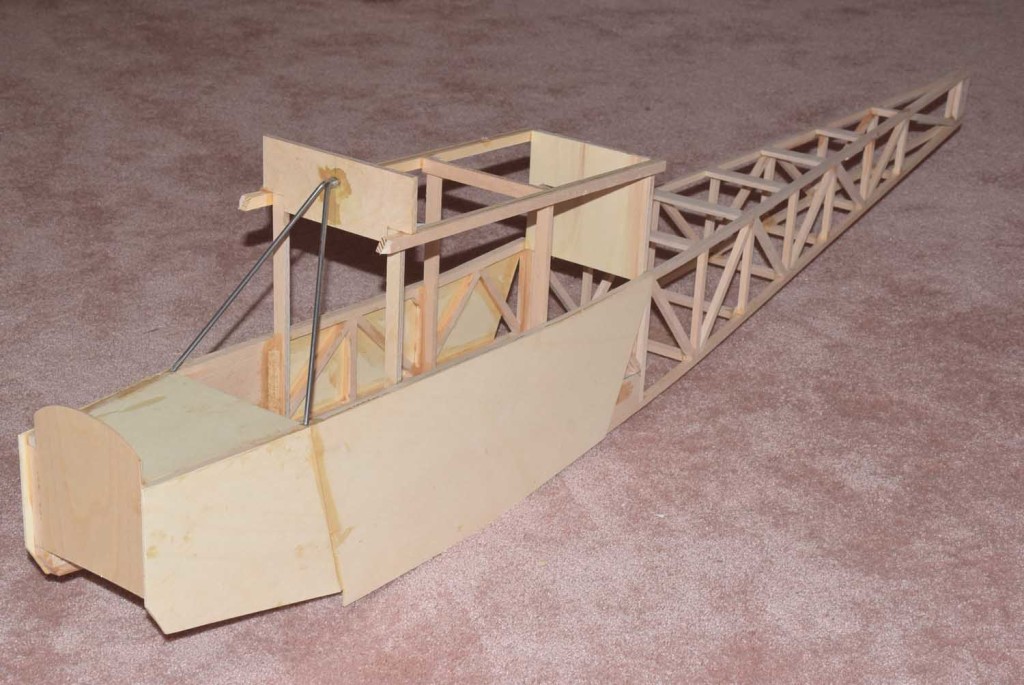 Truss Fuselage Nearly Completed